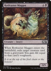 ROTFEASTER MAGGOT X 4 N/M- MAGIC 2015 MAGIC THE GATHERING - Picture 1 of 1