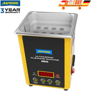 AUTOOL KFZ Ultraschall Reinigungsgerät Ultraschallreiniger Korb Digital 1.6L 60W - Bild 1 von 16