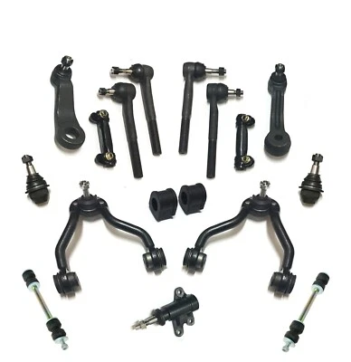 19 Pc Suspension Kit for Chevrolet Escalade K1500 GMC Yukon K2500 Control Arms - Image 1 of 4