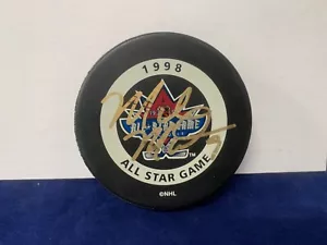 Mike Modano Autographed Signed NHL Official 1998 All Star Game Puck with PSA COA - Picture 1 of 7