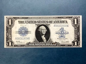 1923 $1 One Dollar Large Size Silver Certificate - Woods/White FR 238 cd - Picture 1 of 2