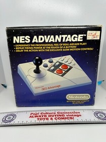 1984 Nintendo NES Advantage Controller Complete in The Box Clean Inv-1200