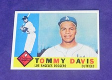 1960 Topps Tommy Davis Rookie #509  "Pack Fresh Looking Card"