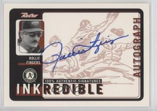 1999 Upper Deck Retro Inkredible Rollie Fingers #RF Auto HOF