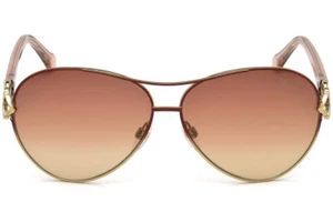 Gafas de sol Roberto Cavalli MINUCCIANO RC1078 33U doradas aviador marco 61-21-140 - Imagen 1 de 4