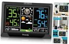 Weather Station Indoor Outdoor Thermometer Wireless With Atomic Clock,