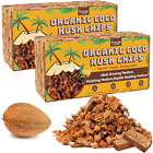 2 Pack Coco Husk Chips- 2.2 LB 100% Organic Coconut Coir Chips Brick Potting Soi
