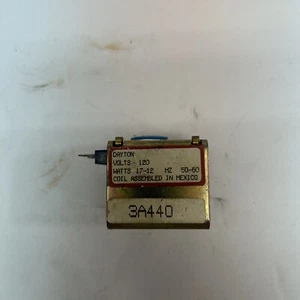 Dayton 3A440 operating coil w/spade terminals for Dayton solenoid valves, 120VAC - Picture 1 of 4
