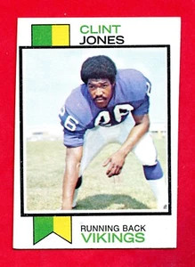 1973 Topps Football #271 b Clint Jones Low Grade/VGEX - Bild 1 von 2