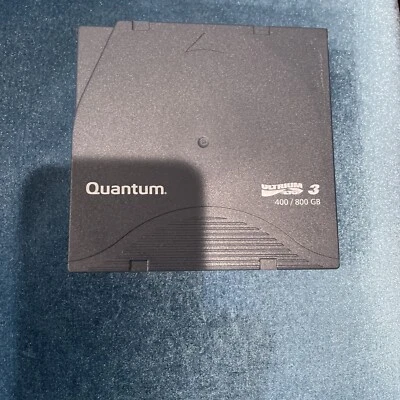 Genuine Quantum LTO Ultrium 3 Tape Data Cartridge 400/800GB 061110 - Image 1 of 4
