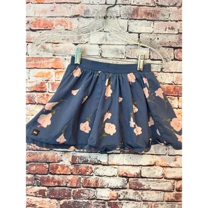 tea girls skort skirt blue floral youth size 5 - Picture 1 of 7
