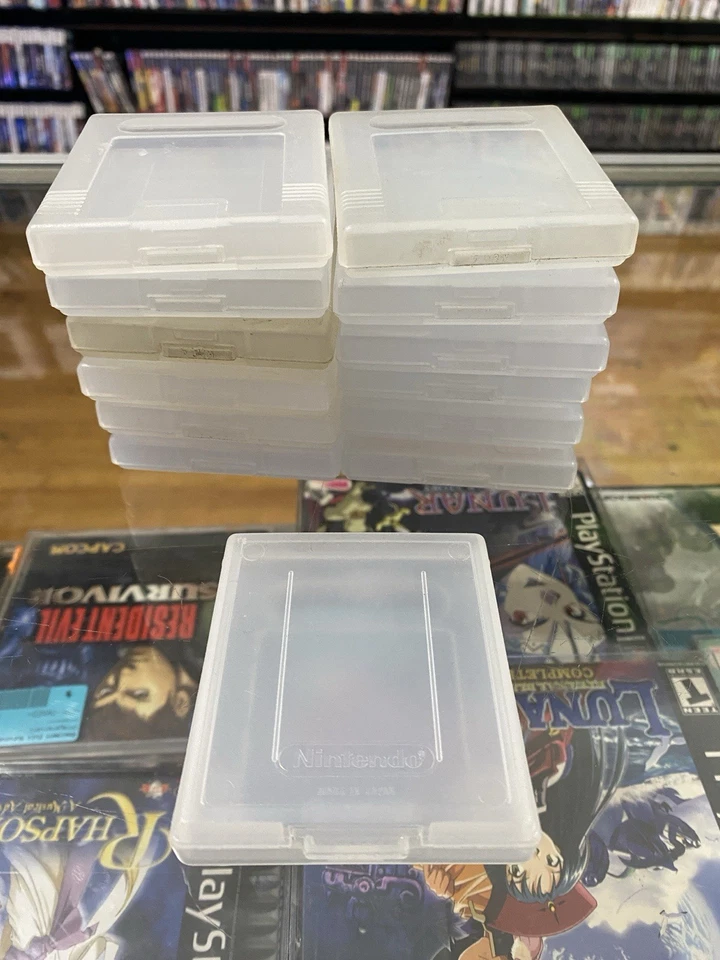 Funda Original OEM Nintendo Game Boy o Color Lote 13 Fundas Transparentes Desgaste y Uso Foto 1 de 1