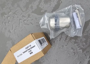 NEU Emtek 225715 1-1/2" Zylinder Boden Stoßstange in Satin Nickel - Bild 1 von 3