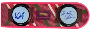 Michael J Fox Christopher Lloyd Signed Back to the Future Hoverboard Beckett - Picture 1 of 6