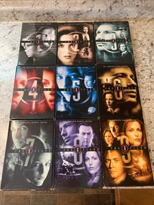 The X-Files NEAR COMPLETE DVD Set Lot Season 1 - 9 (1993 - 2002) USA - Picture 1 of 3