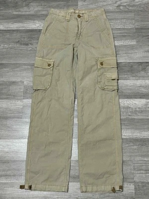 American Eagle Tan Baggy Jogger Cargo Utility Pants Streetwear Women’s 00 - Image 1 of 4