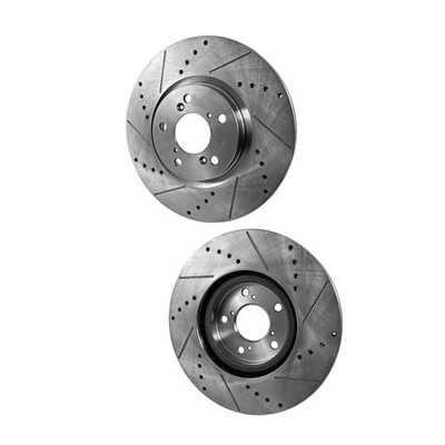 For Acura ZDX 2010-2013 Brake Discs Front, Driver&Passenger Side | Pair | Vented Foto 1 de 4