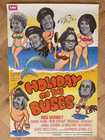 Holiday on the Buses 1973  Original British Film Movie Poster Reg Varney Comedy