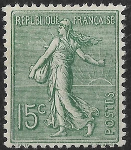 FRANKREICH - BEIDSEITIG TYP SAATGUT LINIEE Nr. 130 h NEU ** - Bild 1 von 2