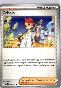 Crispin 133/142 Sv07: Stellar Crown Regular Uncommon Trainer Supporter NM - Picture 1 of 2