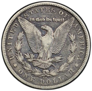 1879-CC Morgan Silver Dollar - PCGS GOLD SHIELD VF (Looks VF25) CARSON CITY KEY! - Picture 1 of 3