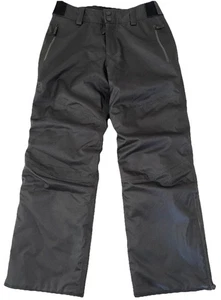BURBERRY Sport Ski Pants Men’s L Black Snowboarding RECCO Taped Insulated NEW - Picture 1 of 19