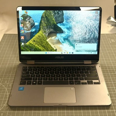 ASUS VIVOBOOK FLIP TP401M 14" C-N4020, 4GB, 64G - Image 1 of 4