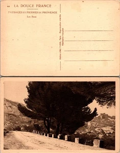 Postal de colección - a LA DOUCE FRANCE, PAYSAGES ET PIERRES DE PROVENCE, Les Baux - Imagen 1 de 1