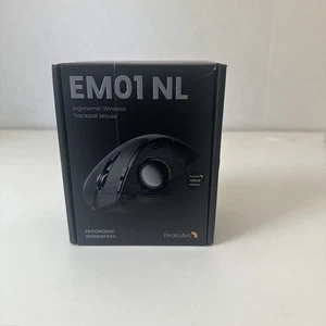 EM01 NL Ergonomic Wireless Trackball Mouse ProtoArc - Afbeelding 1 van 6