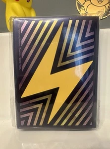 65 Ct Surging Sparks ETB Lightning Bolt Card Sleeves Sealed Pokemon - Picture 1 of 2
