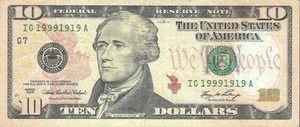 THIS IS FANCY - 12 FRNs w/diff denoms & dates all with the first 4 serials 1999 - Picture 1 of 24