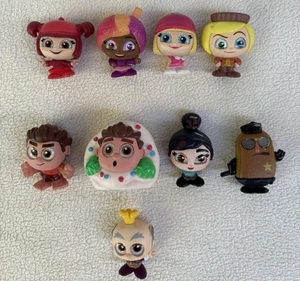 9ct Disney Doorables Series 8 Wreck It Ralph Ultra Exclusives - Picture 1 of 5