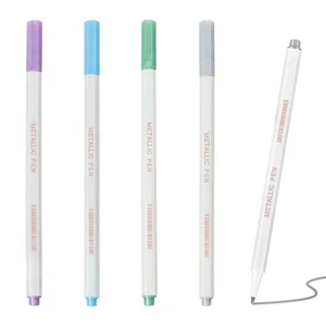 4er Pack Metallic Marker Stifte, Feine Spitze Stifte für Cricut Maker zum Basteln/UK - Bild 1 von 5