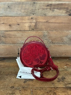 Bandolera Brahmin Lane Embrace Kirin de cuero y gamuza --NUEVA CON ETIQUETAS Foto 1 de 4