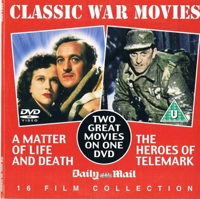 A Matter Of Life And Death & The Heros Of Telemark - 2 Full Films - Promo DVD - Image 1 of 4