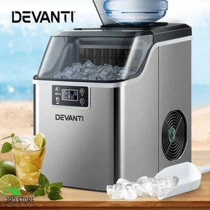 Devanti Ice Maker Machine Commercial Portable Ice Cube Tray Countertop 3.2L - Picture 1 of 6
