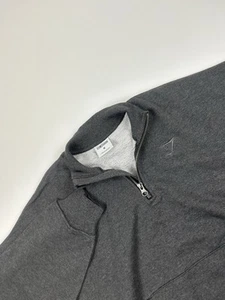 Suéter suéter Gymshark WMNS TALLA M 1/2 cremallera de gran tamaño día de descanso DM3 gris oscuro - Imagen 1 de 8