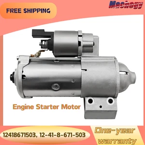 12418671503 Engine Starter For BMW G20 G30 G01 G02 G29 330i 430i 530i X3 X4 Z4 - Foto 1 di 16