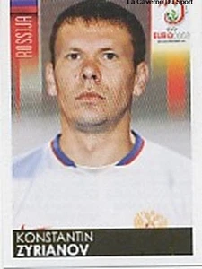 452 VIGNETTE PANINI ZYRIANOV RUSSIA EURO 2008 STICKER - Picture 1 of 1