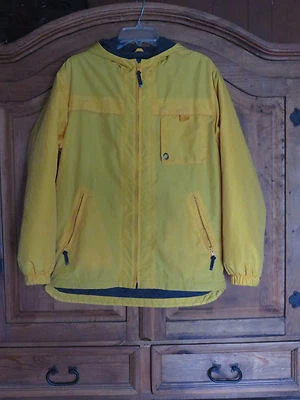  Class Club Mens Yellow Lined Windbreaker Jacket size Large - Image 1 of 4