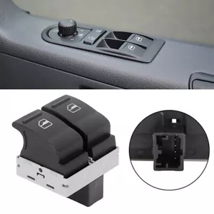 Driver Side Electric Door Window Double Switch For VW Transporter T5 T6 Multivan - Picture 1 of 10