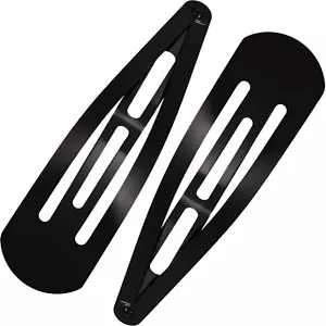 30 Pieces 3.1 Inch Large Metal Snap Hair Clips Nonslip Barrettes Women Hair Acce - Picture 1 of 12