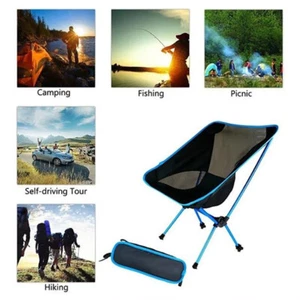Chair Ultralight Detachable Portable Lightweight Chair Folding Extended Seat - Picture 1 of 13