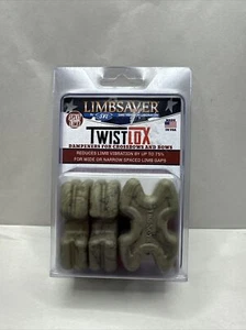Amortiguador de extremidades divididas para ballesta Limbsaver TwistLox - Paquete de 4 - Imagen 1 de 4