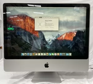 Apple iMac 2.66 GHz Core 2 Duo 24" 4 GB RAM 499 GB HD OS X 10.11 El Capitan - Picture 1 of 11