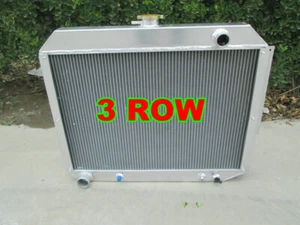 Aluminum Radiator For 1966-1970 Chrysler/Dodge Polara/Plymouth Town 7.2L V8 440 - Foto 1 di 12