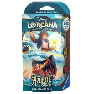 Disney Lorcana: Azurite Sea Starter Deck (ámbar y rubí) - Imagen 1 de 1