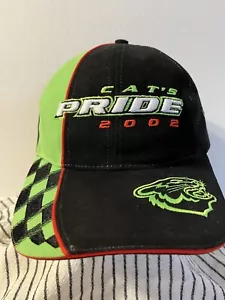 Arctic Cat Cat's Pride 2002 Ball Cap Hat Adjustable Baseball Black Green - Picture 1 of 7