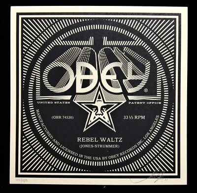 SHEPARD FAIREY hand signiert Party At Moontower box record ed150 2011 obey giant - Bild 1 von 4