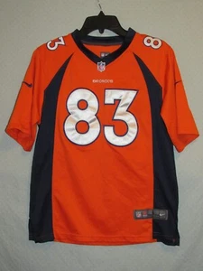 Nike NFL On Field Denver Broncos Wes Welker 83 Jersey Youth  Large - Picture 1 of 3